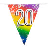 Narozeninová  girlanda '20' (6 m)